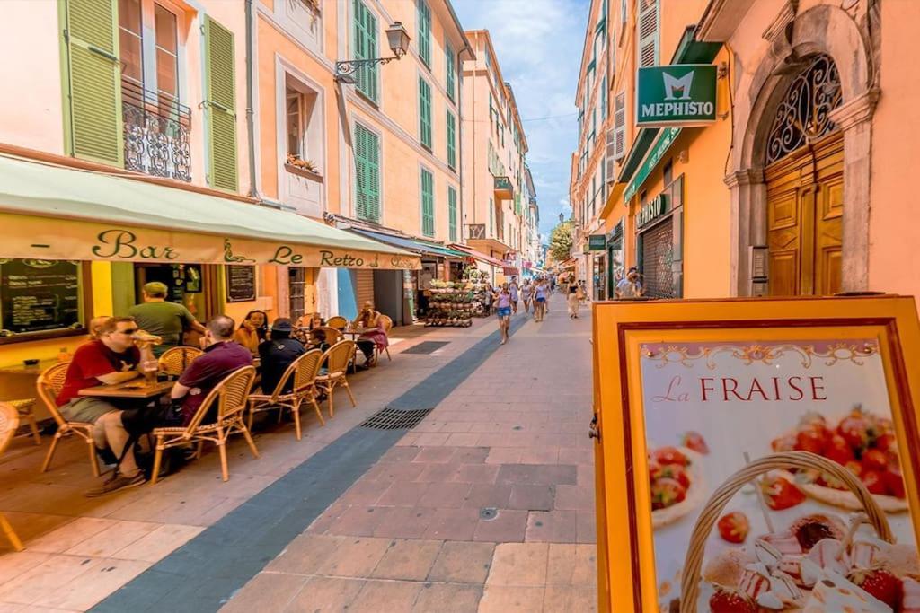 Le Landelle - Centre- Climatisation -Proche Gare Sncf Apartment ม็องตง ภายนอก รูปภาพ